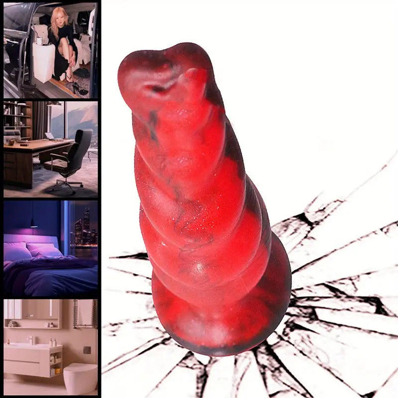 Flexible Suction Cup Anal Massager Adult Couples Intimate Butt Plug