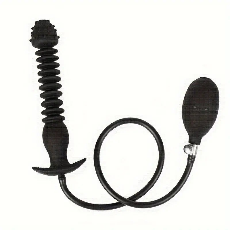 Waterproof Silicone Inflatable Anal Plug Expandable Pump For Prostate Waterproof Silicone Inflatable Anal Plug Expandable Pump For Prostate