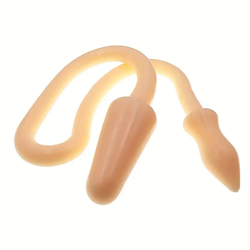 Soft Silicone Double Head Anal Plug Comfortable Ends For Beginners