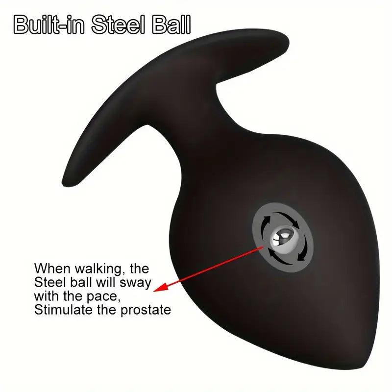 Anal Dilatation Butt Plug Hard Silicone Anal Toy For Women Prostate Massage