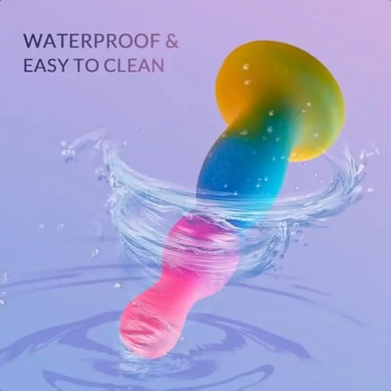 6.14 Inch Realistic Dildo Goswetoy Silicone Anal Prostate Butt Plug