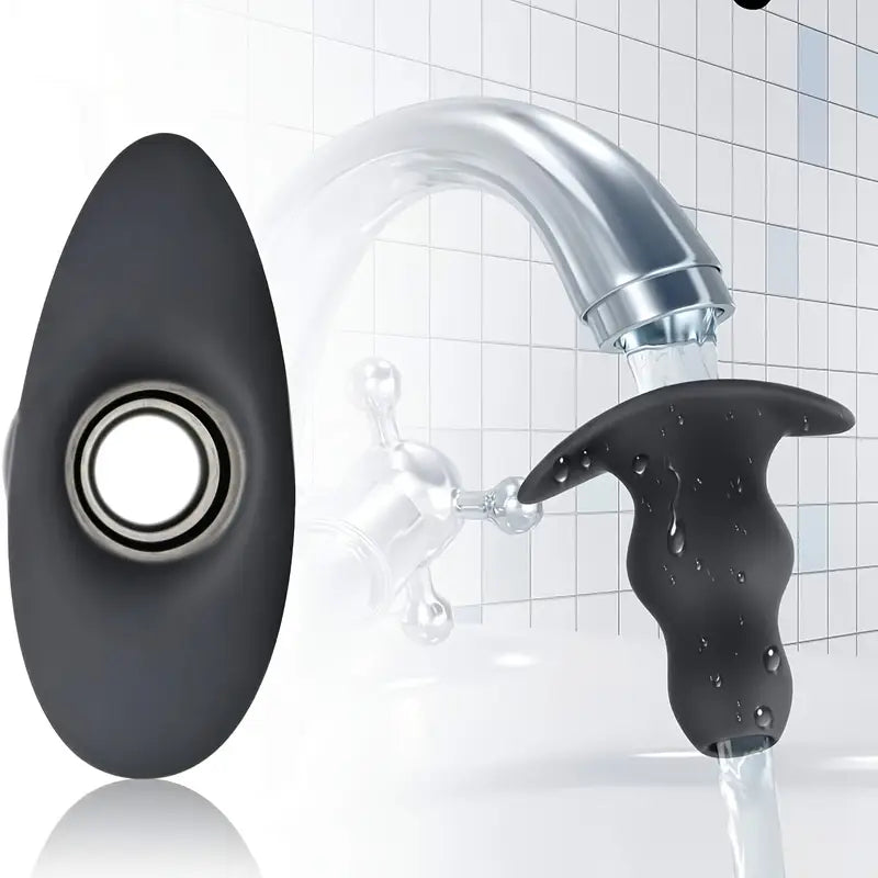 Silicone Anal Plug Comfortable Long-Term Wear Curved Base & Slender Waist