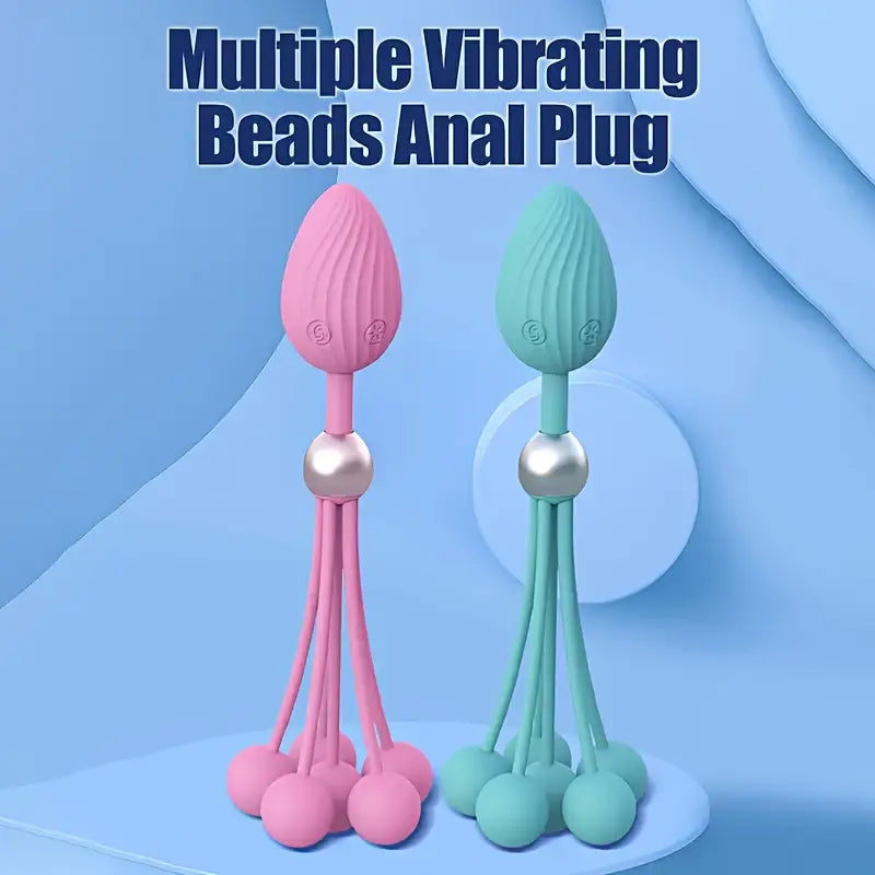 Female Multi Vibratio Bead Anal Toy Massage Vibrator G-spot Stimulator