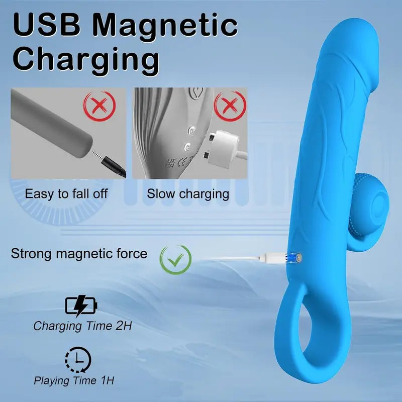 C G Spot Vibrator 4in 1 Stimulator 10+10 Deep Frequency Dildo Vibrator