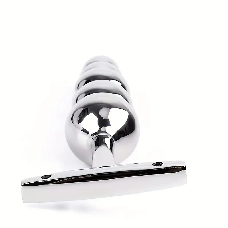 Big Metal Anal Plug Butt Beads Hook Five Balls SM Sex Toy For Women/Men