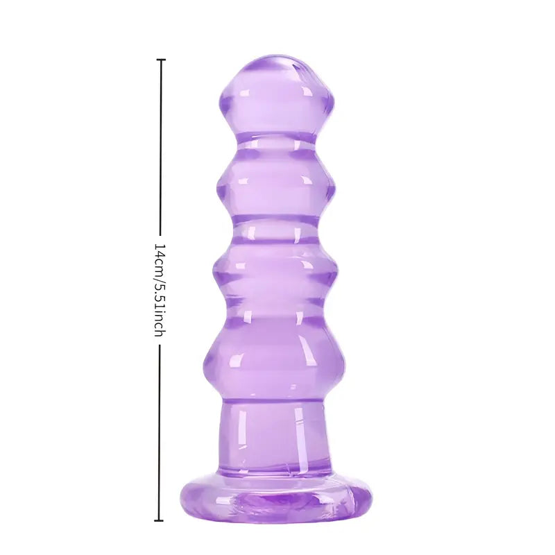 Unisex Spiral Anal Plug Hand Washable Anal Sex Toy For Couples