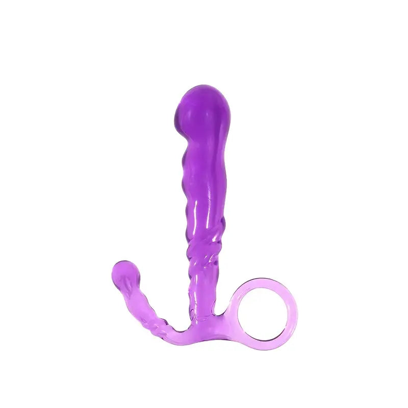 TPE Pull Bead Anal Plug Solid Color Female Sex Anal Plug For Dry Clean