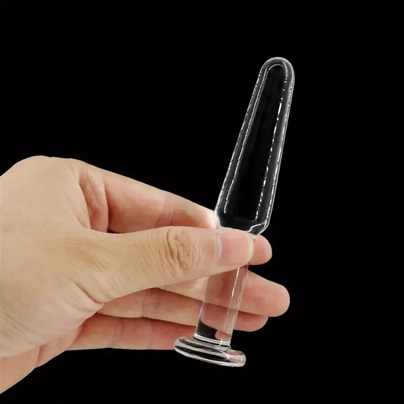 Glass Anal Expander Massager Couples Intimate Sex Toy Anal Beads Sex