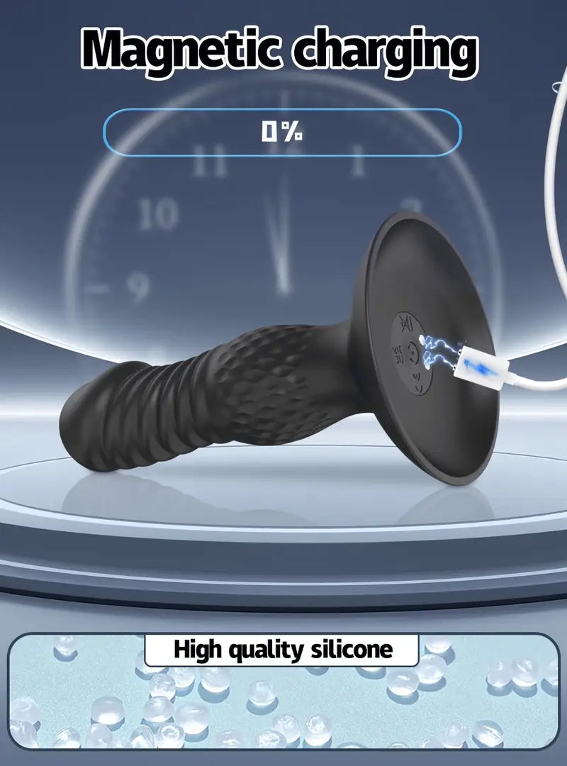 Wireless Extendable Butt Plug Rechargeable App Function Vibrating Anal Plug