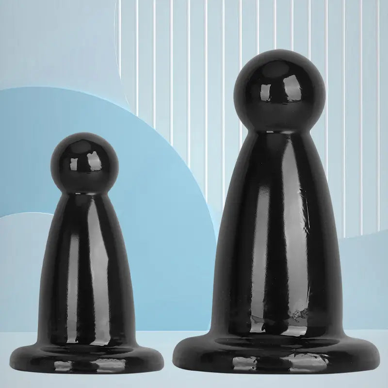 Black Big Anal Plug For Fist Sex Supplies Super Large Anal Plug