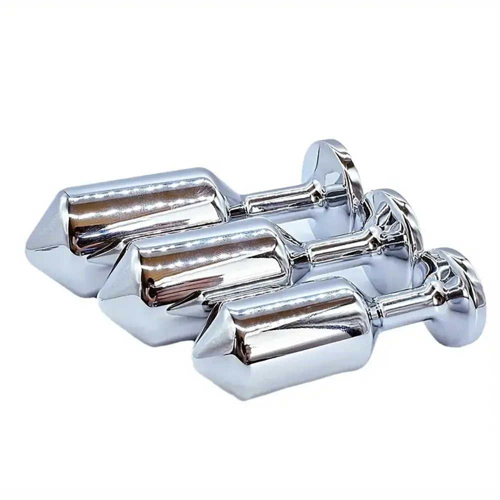 Drill Sex Stainless Steel Gravity Anal Plug Anal Stimulation Masturbation