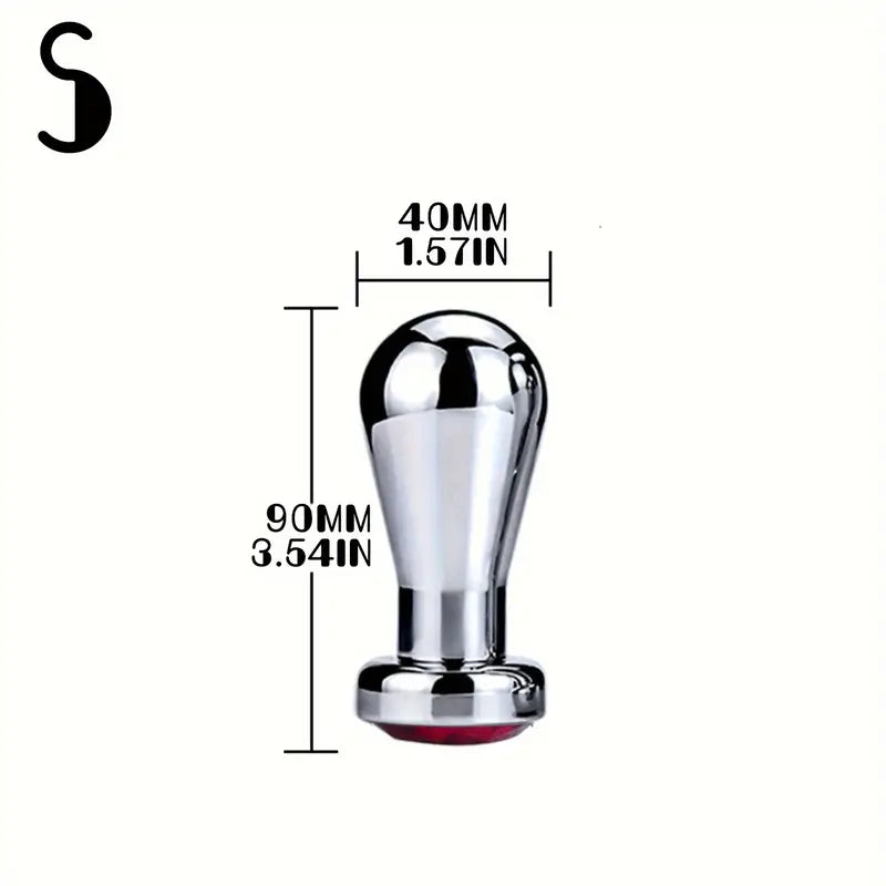 Stainless Steel Big Anal Plug Bulb Shape Jewelry Butt Plug Trainer Set