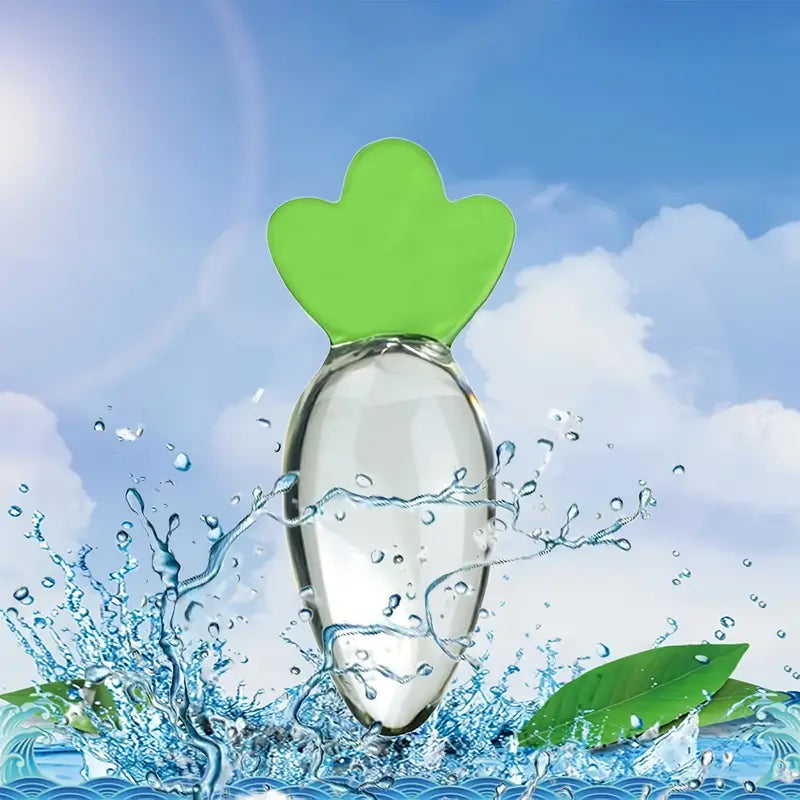 Glass Anal Butt Plug Crystal Butt Plug VegetableFruit Shape Crystal Dildo