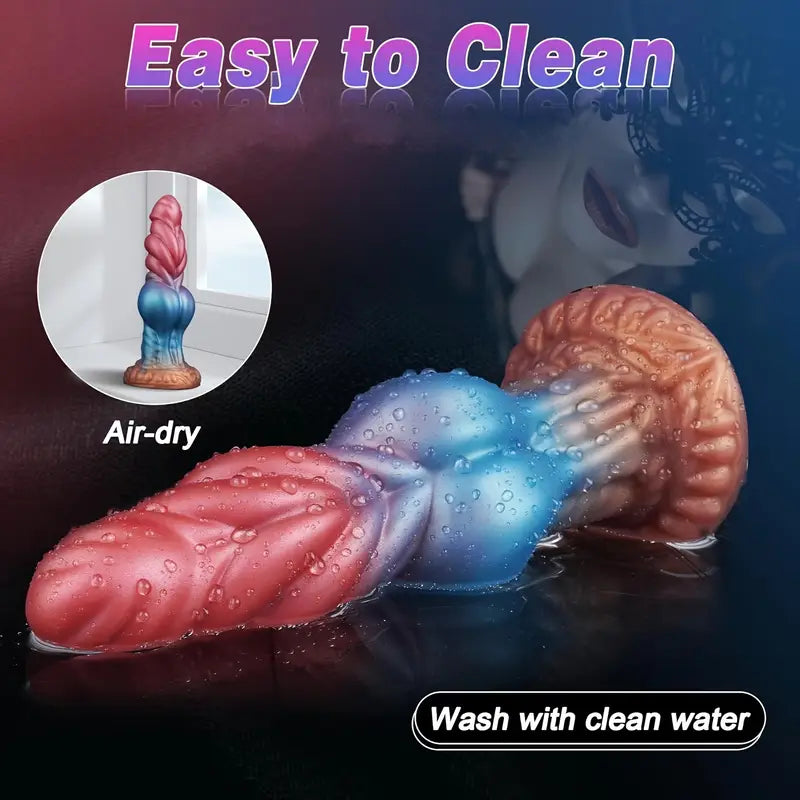 Liquid Silicone Anal Plug Elastic Knot Butt Plug Prostate Massage Trainer