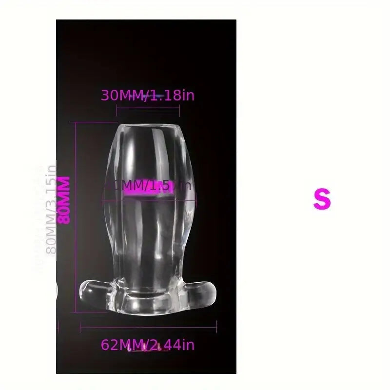 Tunnel Butt Plug Enema Douche Hollow Anal Douche Prostata Massager