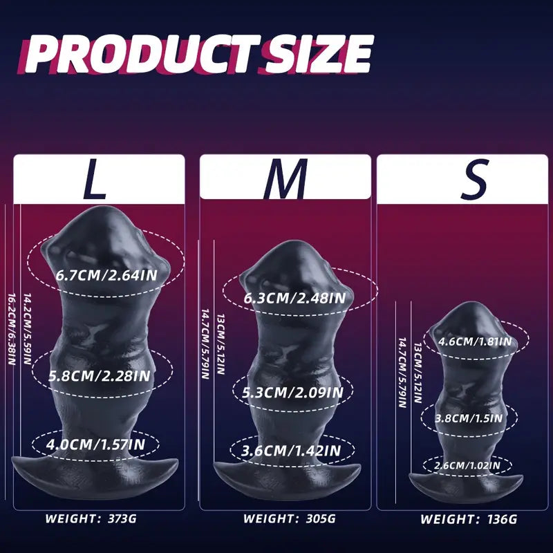 Multi-Position Anal Dildo For Men Women T-Base Prostate Massager