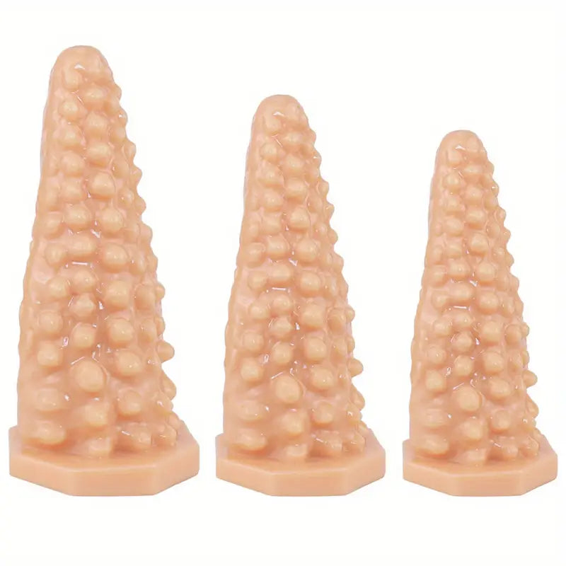 Succulent Jewel Tower Anal Plug Unisex BDSM PVC Anal Sex Toy