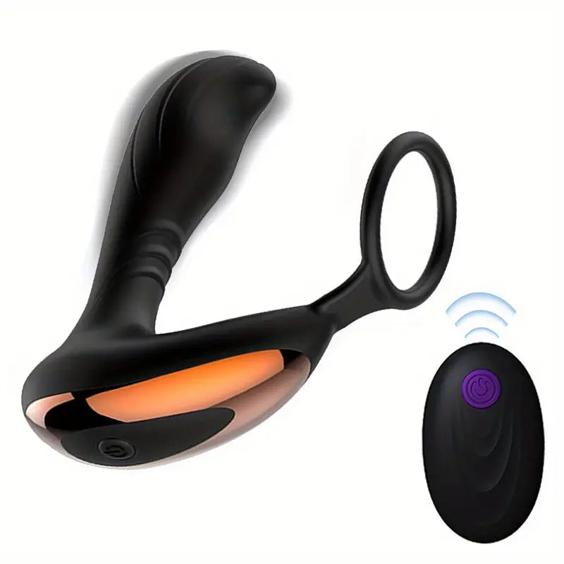 Thrusting Vibrating Butt Plug Anal Vibrator Remote Sex Toy Prostate Massager