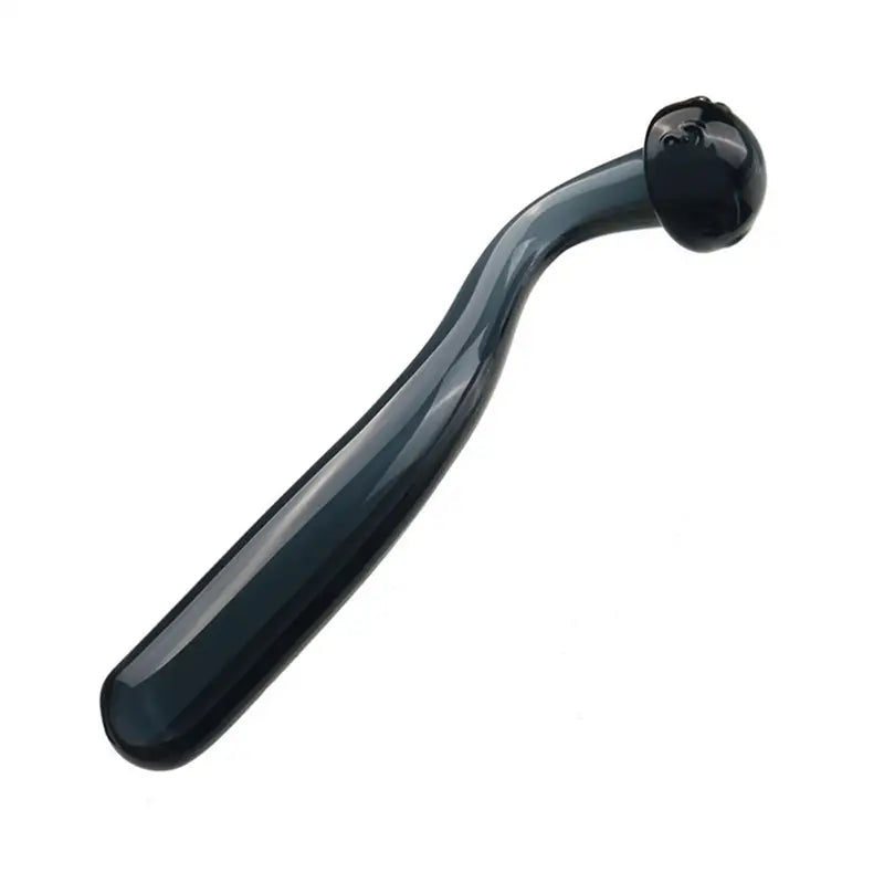 Dual-Ended Glass Wand Massager G-Spot Stimulator Butt Plug