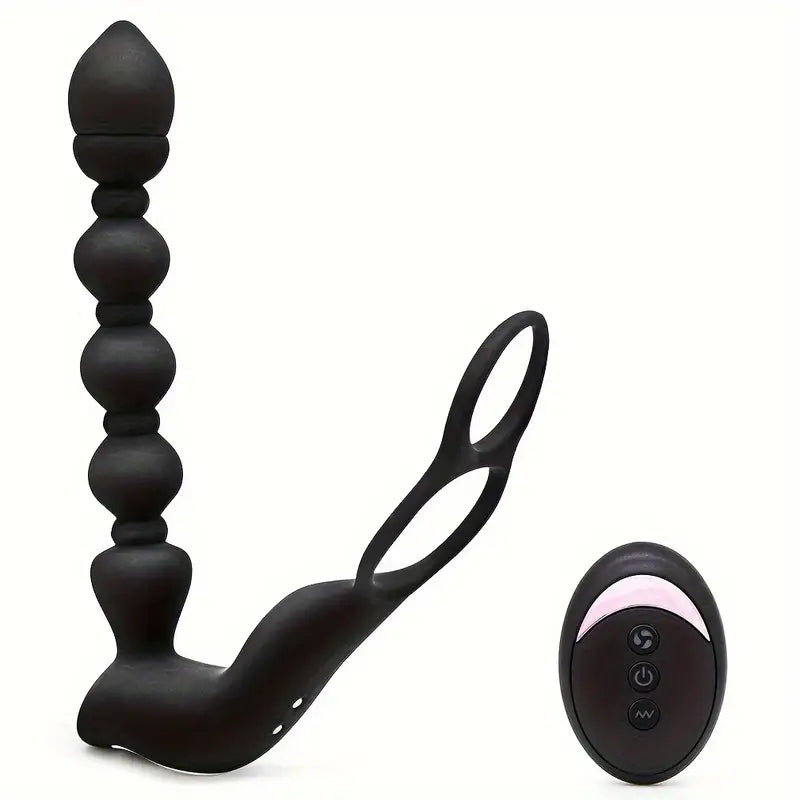 10 Thrusting Vibrating Anal Dildo G-Spot Vibrator Anal Plug With Cock 10 Thrusting Vibrating Anal Dildo G-Spot Vibrator Anal Plug With Cock