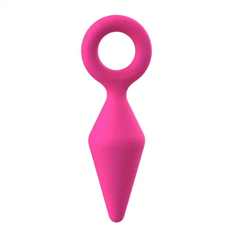 Unisex Dart Shape Silicone Butt Plug BDSM Games Flirting Adult Toy