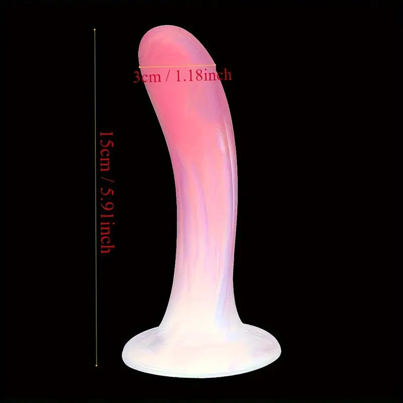 Carrot Head Liquid Silicone Anal Plug Toy Masturbator For Men Women
