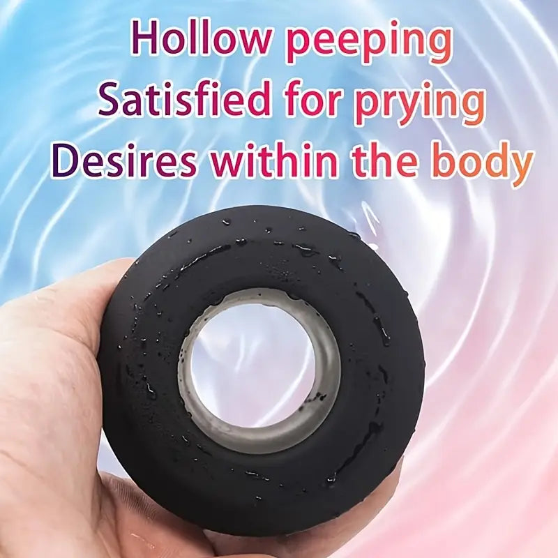 Silicone Hollow Anal Dilator Enema Butt Plug Hollow Prostate Massage Dilator