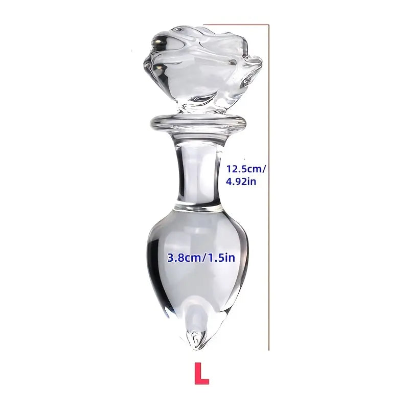 Premium Glass Anal Plug For Couples Adult Sex Toy For Men Women