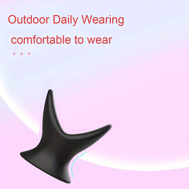 Silicone Hollow Anal Butt Plug Enema Cleaner Expansion Anal Dilator