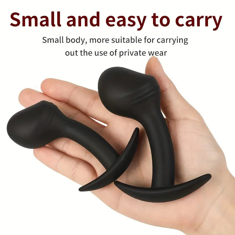 Silicone Anchor Shaped Anal Plug Comfy Stimulation Erotic Anal Toy