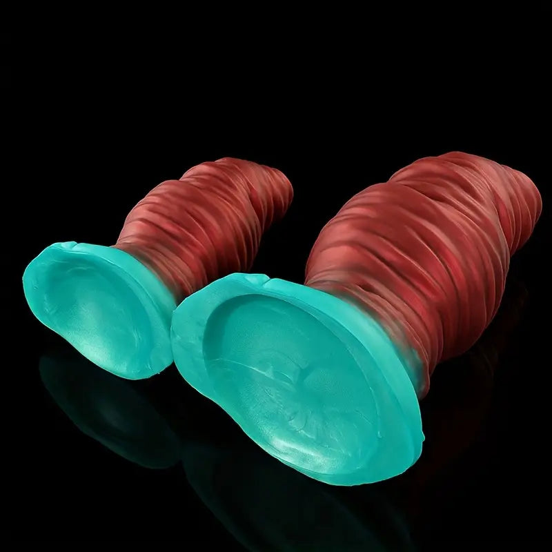 4.13in 5.31in 6.29in 8.46in Silicone Stimulating Anal Plug Dildo Massage Toy