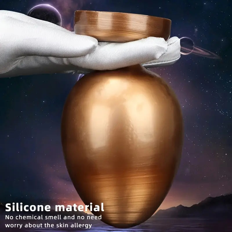 Flexible PVC Anal Plug Sex Toy Comfortable Anal Dilation Insert