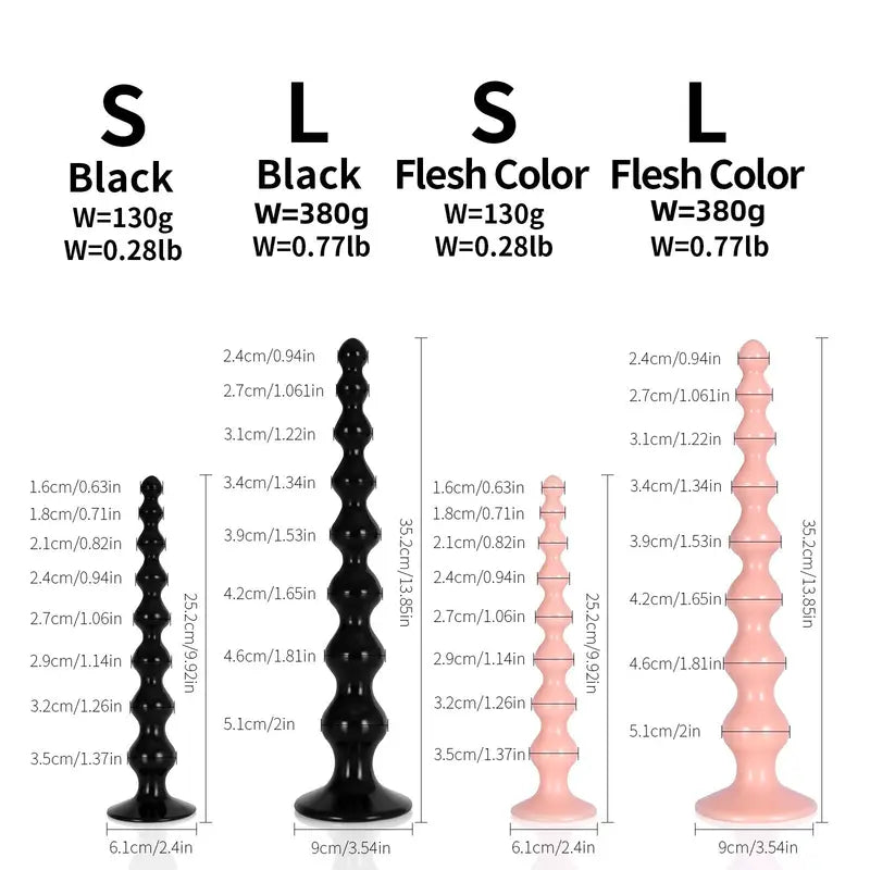 Long Outing Anal Bead Anal Plug For Anal Expansion G Spot Massage