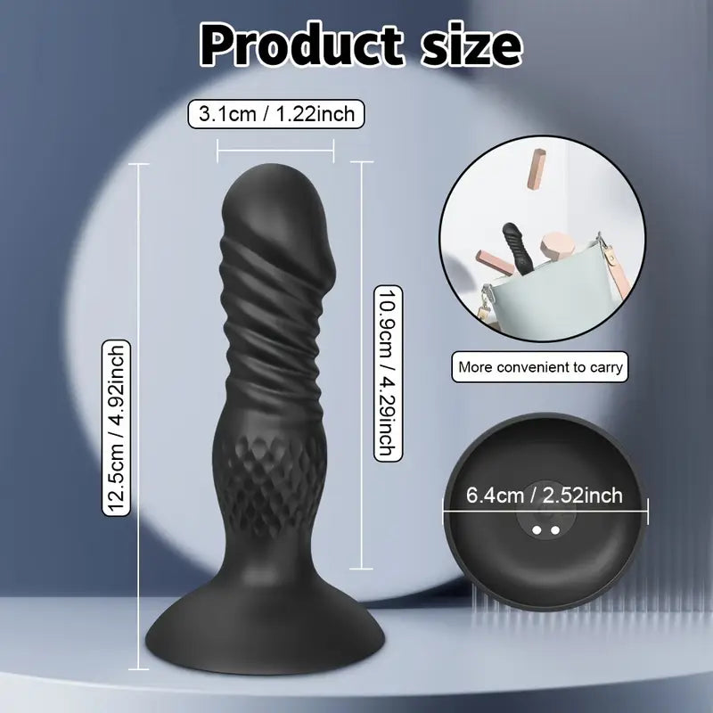 Wireless Extendable Butt Plug Rechargeable App Function Vibrating Anal Plug