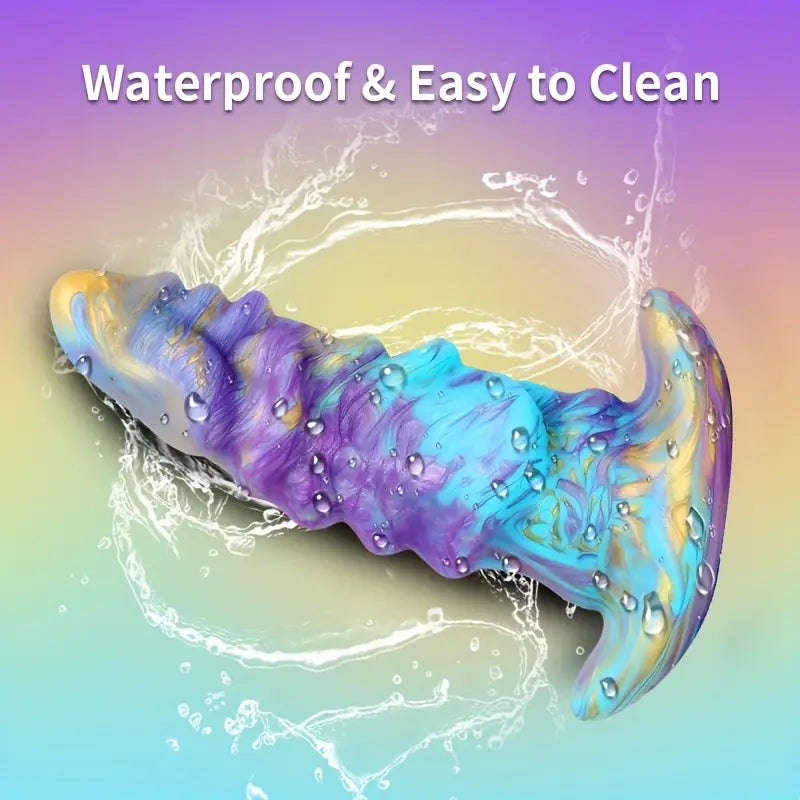 Silicone Soft Skin Feeling Manual Massage Wearable Anal Plug Dildo