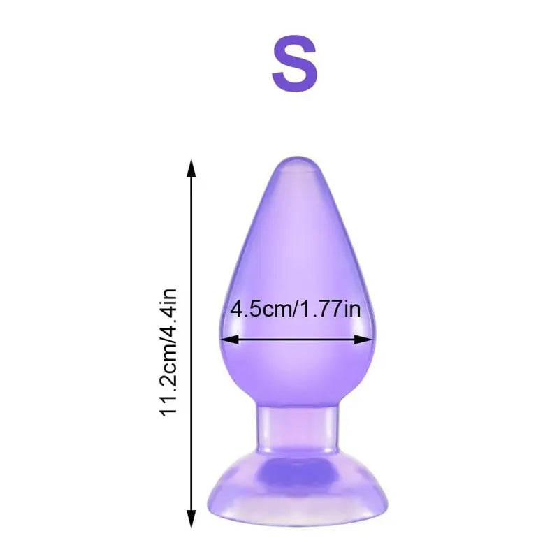 TPE Material Butt Plug Toy For Adults SM Sexy Play Male Butt Plug