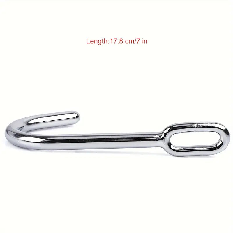Stainless Steel Anal Hook Restraint Toy Metal Anal Sex Toy For Men Women