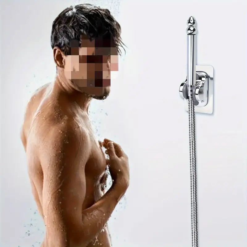 3 Head Shower Enema Flusher Attachment With 59 "Shower Hose Bathroom