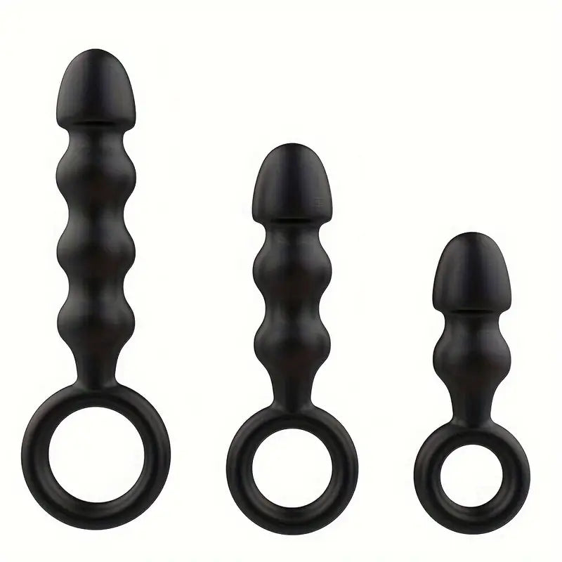 Heavy Flavor Silicone Anal Beads Anal Dilator Adult Sex Toy For Women