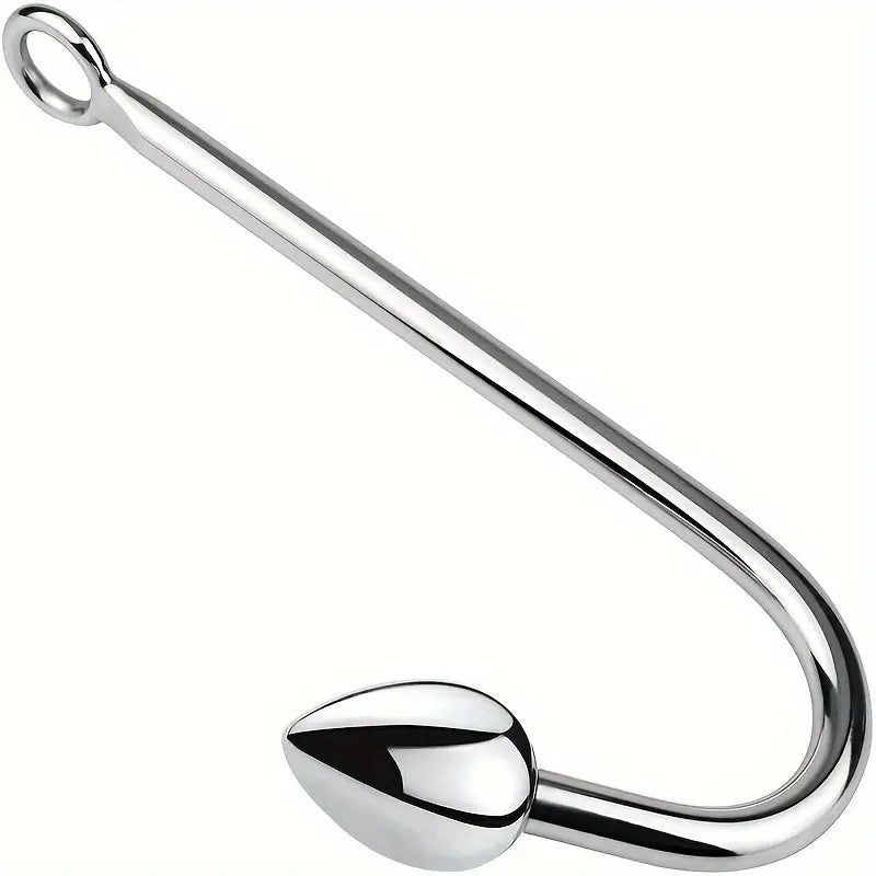 Metal Anal Hook Small Medium Large 3 Balls Head Butt Plug Hook Dilator
