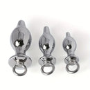 SM Alternative Traction Metal Anal Plug Dilator Ring For G-spot Stimulating