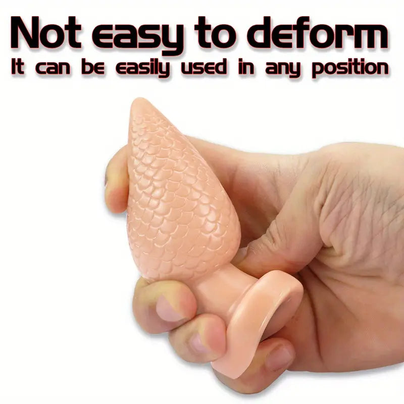 Dragon Scale Pinecone Posterior Anal Plug For Males Females