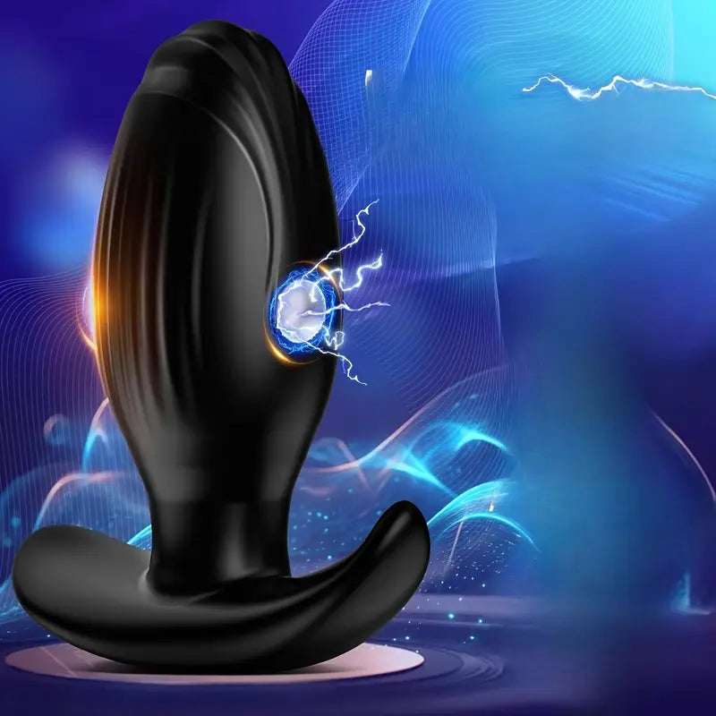 Posterior Vibrating Remote Control Anal Plug For Adult G-spot Sex Toy