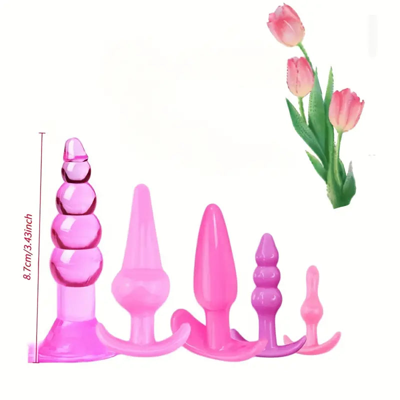 Different Sizes And Styles Suitable For Beginners Butt Plug Set