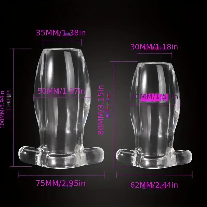 Tunnel Butt Plug Enema Douche Hollow Anal Douche Prostata Massager