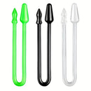 35.43inch Extra Long Transparent Dual-Ended Dragon Anal Plugs For Men