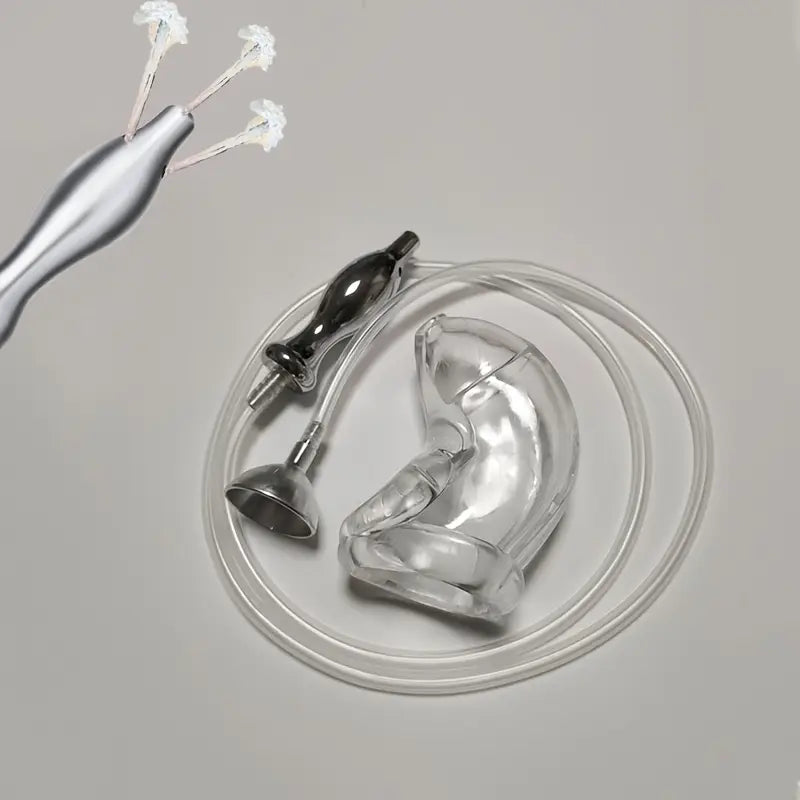 Stainless Steel Dilator Expander Metal Penis Sleeve Anal Butt Enema Plug