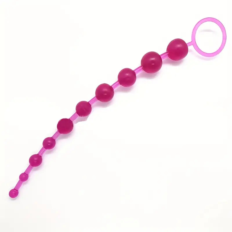 Anal Beads Set Vagina Pull Ring Stimulator Manual Use Anal Sex Toy