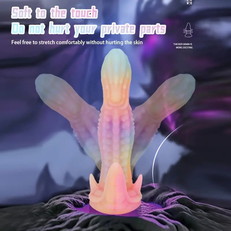 Alien Dinosaur Silicone Anal Plug Waterproof Thick-Ended Dildo