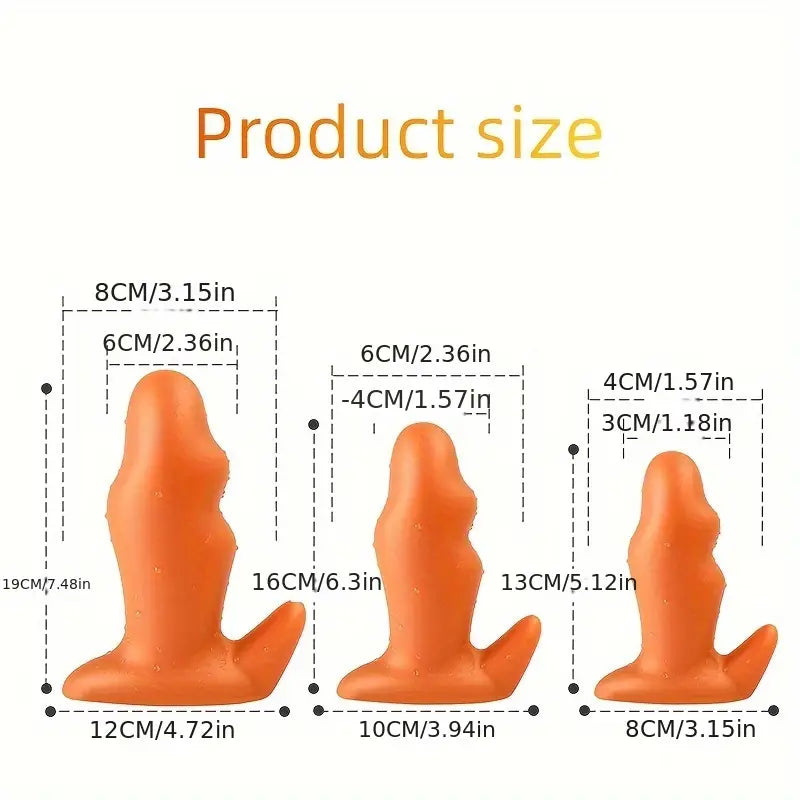 Super Soft Anal Plug Sex Toy Flexible Liquid Silicone Prostate Massager